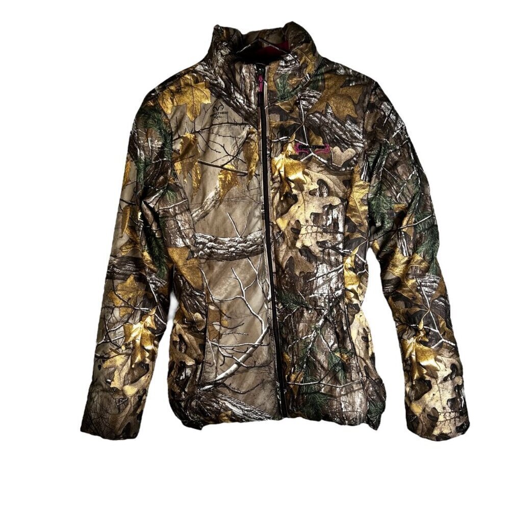RealTree Size Medium Women Camouflage Camo Jacket Insulated Coat Hunting Outdoor